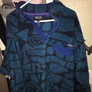 Fleece Patagonia Quarter Zip-Size L